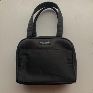 Kate Spade Black Nylon Mini Purse Bowler Y2K USA